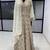 Off white georgette anarkali gown - free size