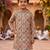 Offwhite printed cotton kurta set