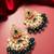 emerald kundan studded chandelier earrings