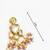 gold-toned kundan multi-stone drop earrings