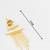 gold-plated drop earrings