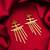 gold-plated drop earrings