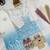 Natural crepe  embroidery sky blue readymade salwar suit