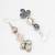 pastel pink and green kundan drop earrings