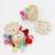 multicolor kundan dome jhumka earrings