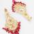 ruby red kundan chandbali style earrings
