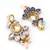 pink stone kundan traditional drop earrings