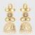 traditional kundan pearl jhumka earrings