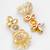 traditional kundan pearl jhumka earrings