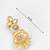 traditional kundan pearl jhumka earrings