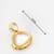 gold plated stud earrings
