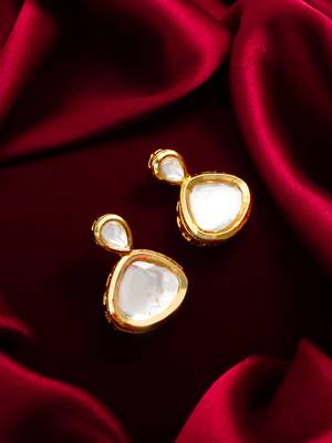 gold plated stud earrings 5
