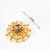 gold plated temple work kundan and pearl stud earrings