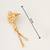 traditional drop chain american diamond earrings