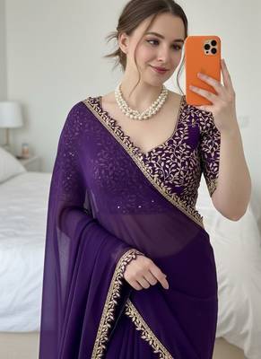 Designer Party Wear Fancy Saree 2