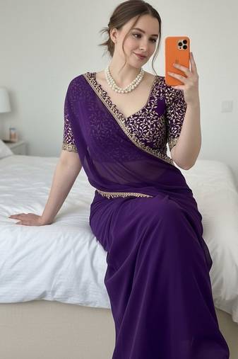Designer Party Wear Fancy Saree