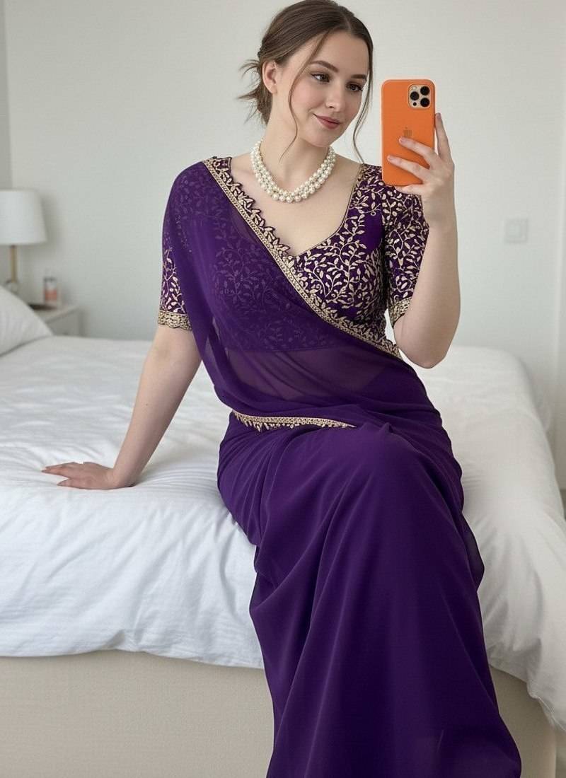 Designer Party Wear Fancy Saree
