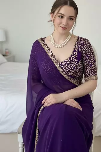 Designer Party Wear Fancy Saree