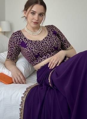 Designer Party Wear Fancy Saree 5