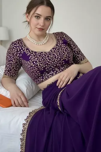 Designer Party Wear Fancy Saree