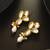 Classic gold-plated oval kundan earrings with oversized pearl drops