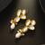 Classic gold-plated oval kundan earrings with oversized pearl drops