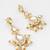 white kundan drop earrings with pearl