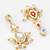 white kundan drop earrings with pearl