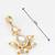 white kundan drop earrings with pearl