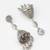 oxidized silver jhumka earrings