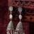 oxidized silver jhumka earrings