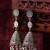 oxidized silver jhumka earrings