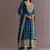 New stylish heavy embroidery sequence work kurta set