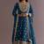 New stylish heavy embroidery sequence work kurta set