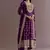 New stylish heavy embroidery sequence work kurta set