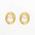 traditional gold-plated kundan stud earrings round minimal design