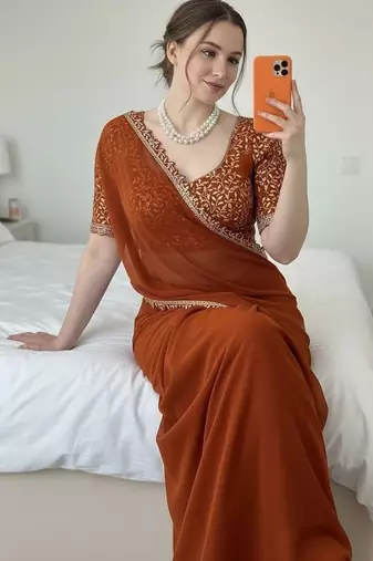 Designer Party Wear Fancy Saree