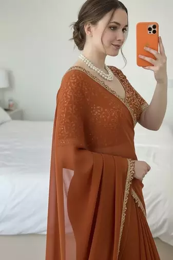 Designer Party Wear Fancy Saree