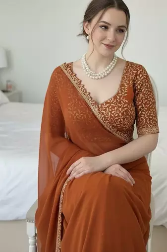 Designer Party Wear Fancy Saree