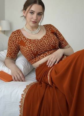 Designer Party Wear Fancy Saree 5