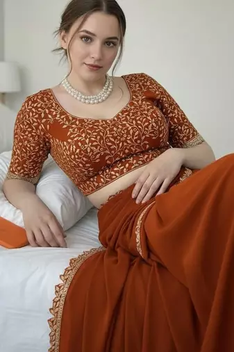 Designer Party Wear Fancy Saree