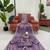 lavender silk blend sequin embroidered saree with blouse