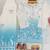 Designer party wear heavy natural crepe kids top plazzo & dupatta set