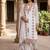 White Embroidered kurta set with dupatta