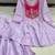 Lavender tissue embroidered kurta sets