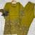 Lime green cotton blend embroidered kurta sets