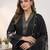 Black chanderi embroidered kurta sets