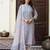 Floral printed pure cotton round neck kurta trouser and dupatta set