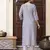 Floral printed pure cotton round neck kurta trouser and dupatta set