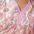 Floral printed pure cotton v neck kurta trouser and dupatta set